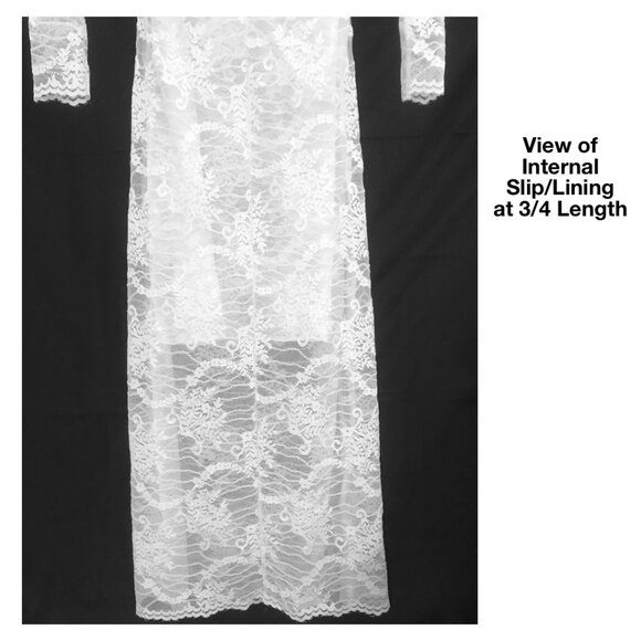 Cara Cara White Lace Dress Sample - Sm - NWT - Picture 3 of 5